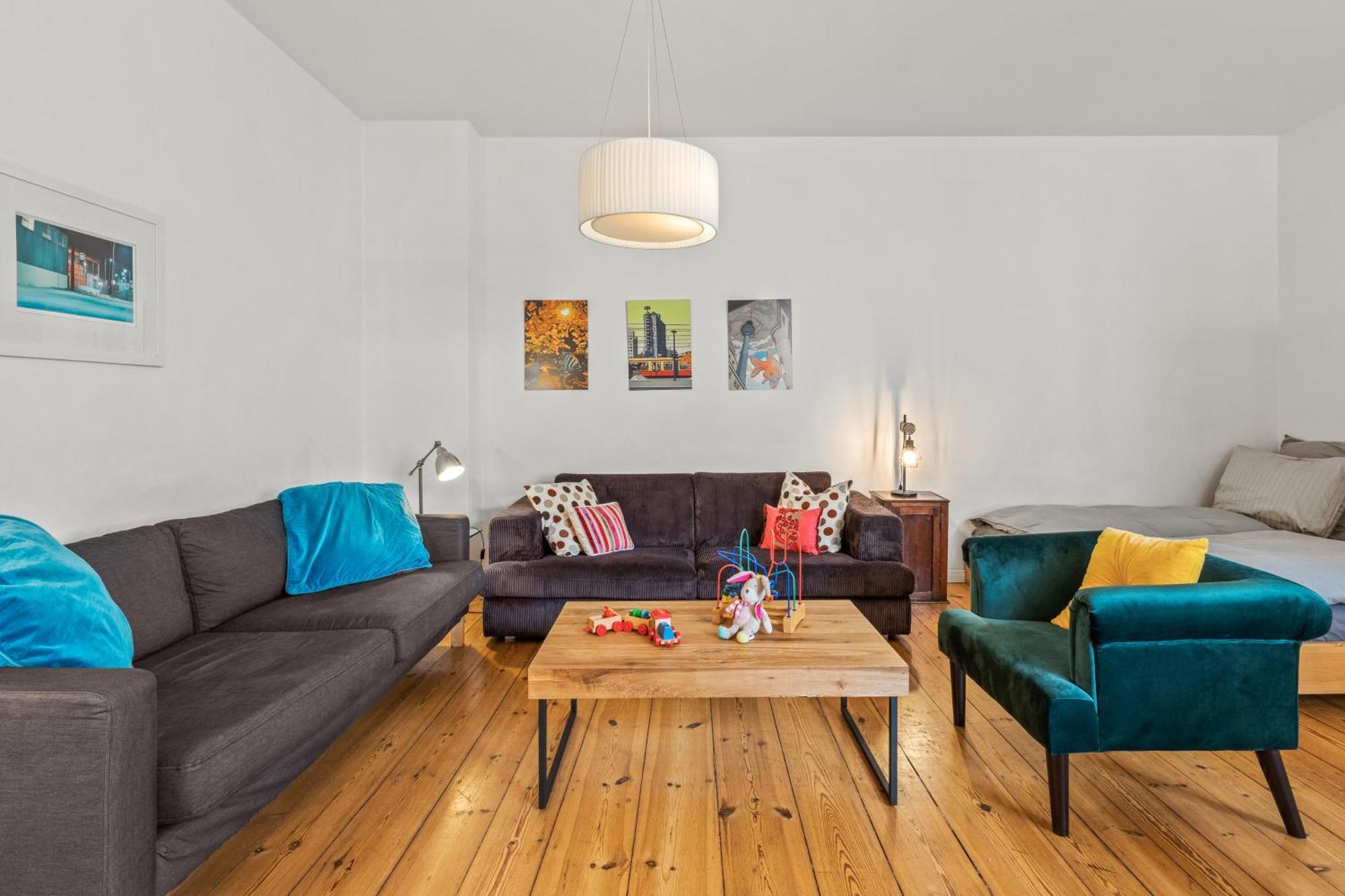 Wilhelmshavener 3Br In Downdown Moabit Apartment Berlin Bagian luar foto