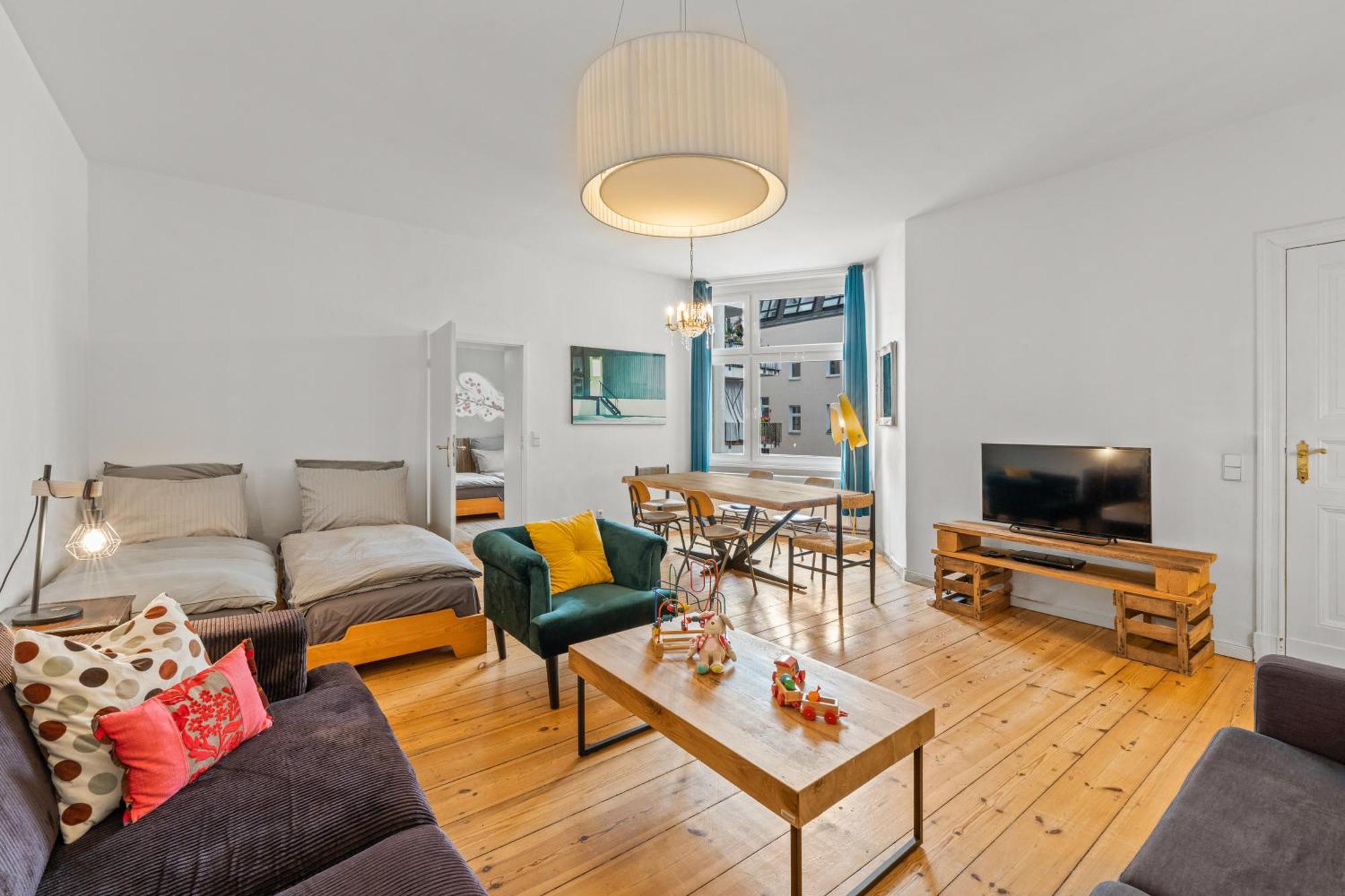 Wilhelmshavener 3Br In Downdown Moabit Apartment Berlin Bagian luar foto